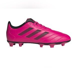 New Adidas Goletto VIII FG Youth Soccer Cleats Pink/Black Size 5 1/2